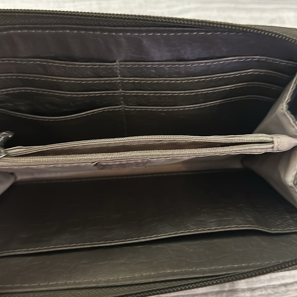 Kipling grey metallic  Wallet with front pocket - Picture 5 of 6